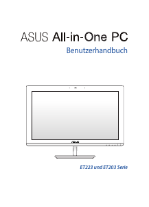 Bedienungsanleitung Asus ET2230IUT Desktop