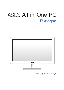 Käyttöohje Asus ET2230IUT Pöytätietokone