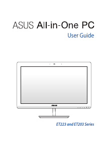 Manual Asus ET2230IUT Desktop Computer