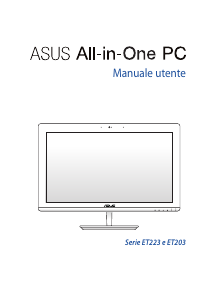 Manuale Asus ET2231INK Desktop