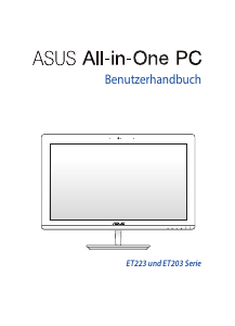 Bedienungsanleitung Asus ET2231INK Desktop