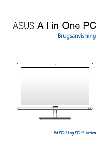 Brugsanvisning Asus ET2231INK Stationær computer