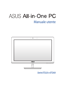 Manuale Asus ET2231IUT Desktop