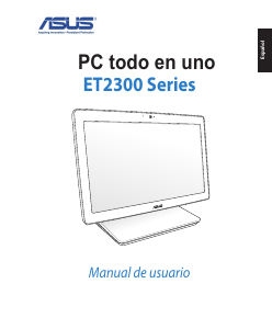 Manual de uso Asus ET2300INTI Computadora de escritorio