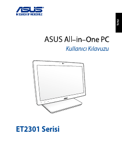 Kullanım kılavuzu Asus ET2301INTH Masaüstü bilgisayar