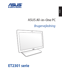 Brugsanvisning Asus ET2301INTH Stationær computer