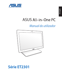 Manual Asus ET2301INTH Computador de secretária