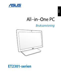 Bruksanvisning Asus ET2301INTH Datamaskin