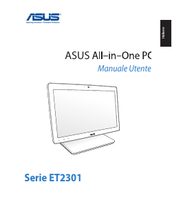 Manuale Asus ET2301INTH Desktop