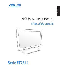 Manual de uso Asus ET2301INTH Computadora de escritorio