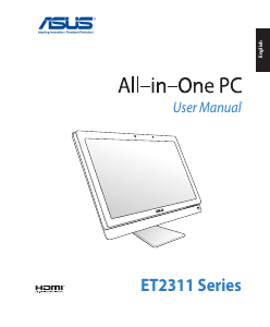 Manual Asus ET2311INKH Desktop Computer