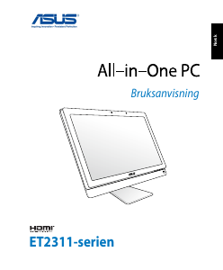 Bruksanvisning Asus ET2311INKH Datamaskin