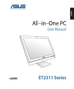 Manual Asus ET2311IUTH Desktop Computer