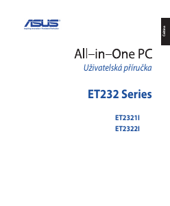 Manuál Asus ET2321INKH Stolní počítač