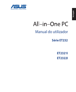 Manual Asus ET2321IUKH Computador de secretária