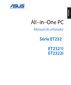 Manual Asus ET2321IUTH Computador de secretária
