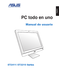 Manual de uso Asus ET2411INKI Computadora de escritorio