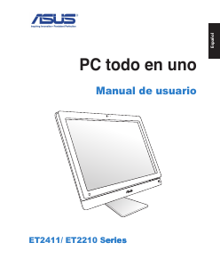 Manual de uso Asus ET2411IUKI Computadora de escritorio