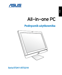 Instrukcja Asus ET2411IUKI Komputer stacjonarny