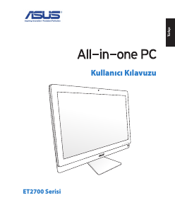 Kullanım kılavuzu Asus ET2701IUKI Masaüstü bilgisayar