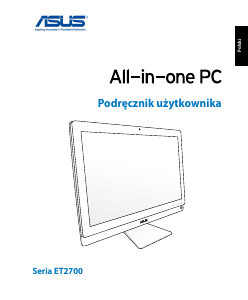 Instrukcja Asus ET2701IUKI Komputer stacjonarny