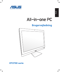 Brugsanvisning Asus ET2701IUTI Stationær computer