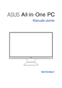 Manuale Asus M241 Desktop