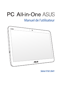 Mode d’emploi Asus V161 Ordinateur de bureau