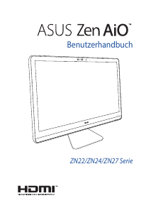 Bedienungsanleitung Asus ZN270 Zen AiO 27 Desktop