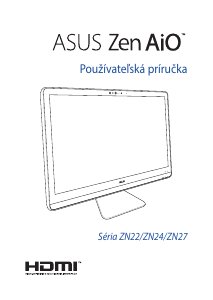 Návod Asus ZN270 Zen AiO 27 Stolový počítač