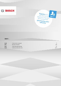 Manual de uso Bosch BBH87POW1 Aspirador