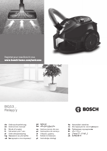 Наръчник Bosch BGC3U131 Прахосмукачка