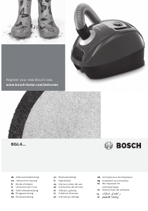 Посібник Bosch BGL4330 Пилосос