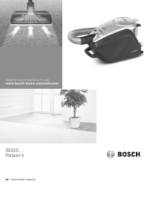 Manual Bosch BGS5ZOOO3 Vacuum Cleaner