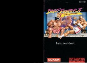 Manual Nintendo SNES Street Fighter II Turbo - Hyper Fighting