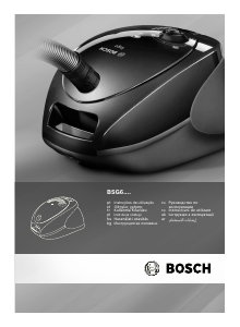 Kullanım kılavuzu Bosch BSG61666 Elektrikli süpürge
