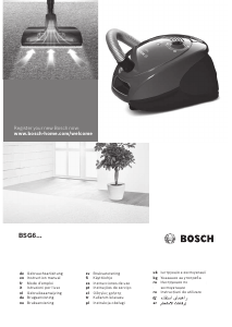Посібник Bosch BSG6A211 Пилосос