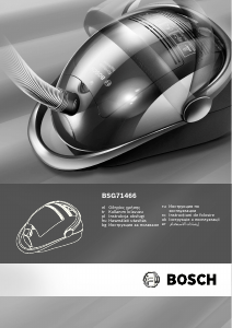 Manual Bosch BSG71466 Aspirator