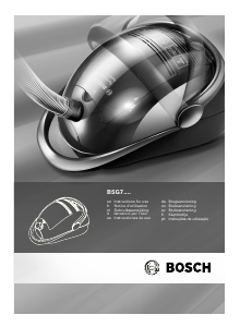 Manuale Bosch BSG71666 Aspirapolvere