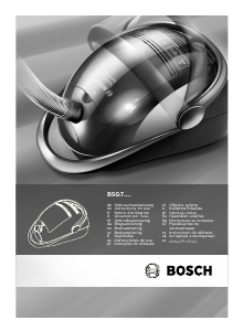 Hướng dẫn sử dụng Bosch BSG72510 Máy hút bụi