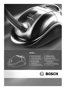 Наръчник Bosch BSG81623 Прахосмукачка