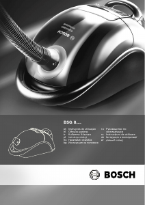 Manual Bosch BSG81666 Aspirator