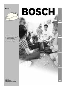 Manual de uso Bosch BSG82040 Aspirador