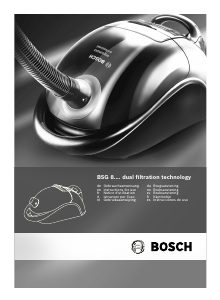 Käyttöohje Bosch BSG82485 Pölynimuri