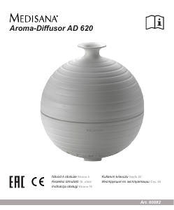 Kullanım kılavuzu Medisana AD 620 Aroma difüzörü