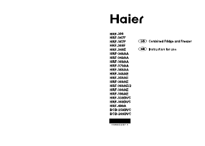 Manual Haier HRF-388AE Refrigerator