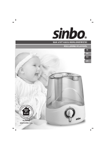 كتيب Sinbo SAH 6107 جهاز ضبط الرطوبة