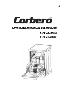 Manual de uso Corberó E-CLVG4508W Lavavajillas
