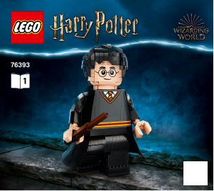 Használati útmutató Lego set 76393 Harry Potter Harry Potter és Hermione Granger