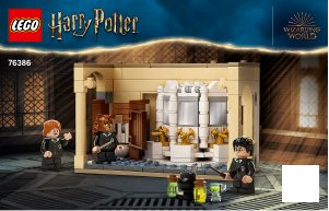 Manual Lego set 76386 Harry Potter Castelul Hogwarts: Patania cu Polipotiunea